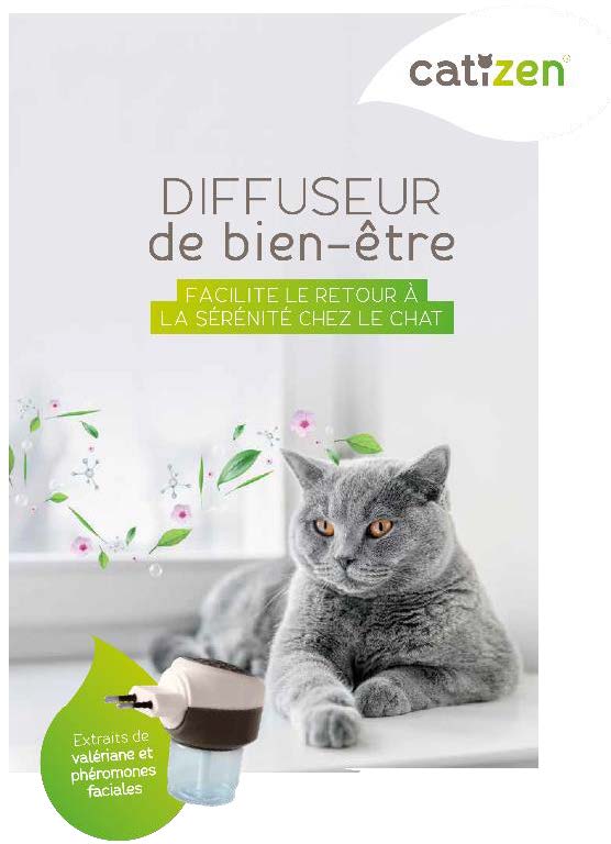 Catizen La Nouvelle Solution Sante Et Bien Etre Qui Contribue A Creer Un Environnement Apaisant Pour Le Chat Msd Sante Animale France