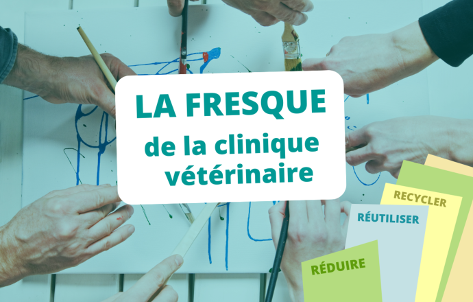 Ecoresponsabilité : la fresque de la clinique vétérinaire